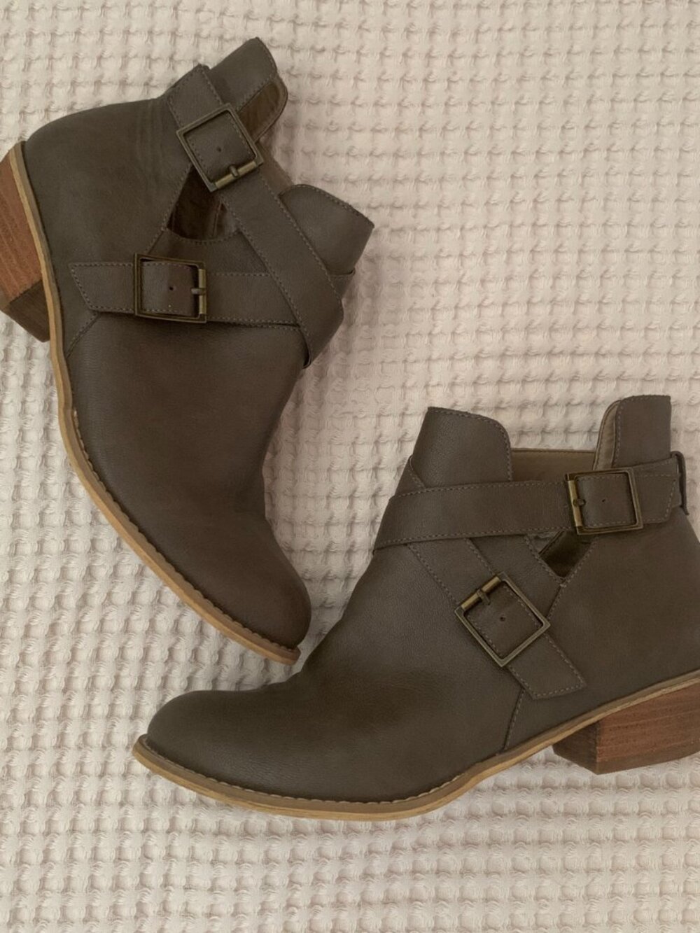 Taupe Booties